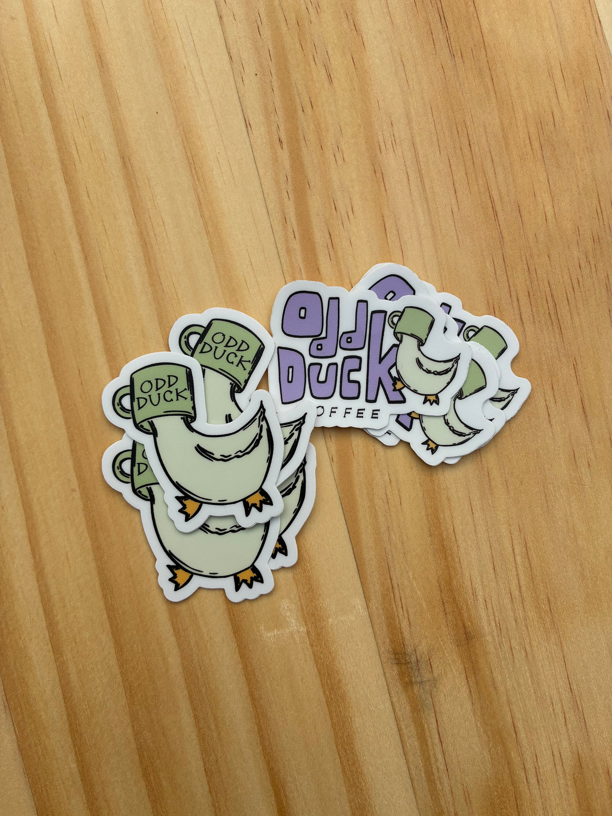 Odd Duck Stickers